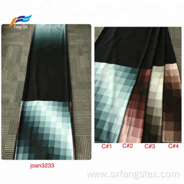 Wholesale Formal Black Polyester Nida Printing Abaya Fabric